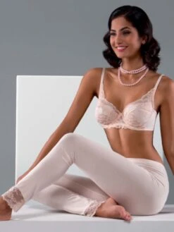 Pyjama Hose PRATA Aus Viskose Von Cotton Club -MAISON LEJABY Verkäufe 00026879 leggings cotton club 4 1