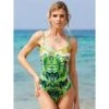 Badeanzug FÜRSTENBERG Grün-schwarz 2 Badeanzug FÜRSTENBERG Grün-schwarz -MAISON LEJABY Verkäufe badeanzug gruen 15138155 fuerstenberg