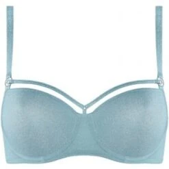 Balconette BH SPACE ODYSSEY STYLE Shining Blue And Silver C-Cup Von Marlies Dekkers