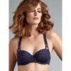 Balconette BH GLORIA STYLE Maritime Blue + Shocking Pink C-Cup Von Marlies Dekkers