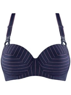 Balconette BH GLORIA STYLE Maritime Blue + Shocking Pink D Bis E-Cup Von Marlies Dekkers -MAISON LEJABY Verkäufe bh blau pink 197901 gloria marlies dekkers