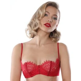 Balconette BH BLACK SWAN Mit Spitze Und Strass Von Prelude Milano 3 Balconette BH BLACK SWAN Mit Spitze Und Strass Von Prelude Milano