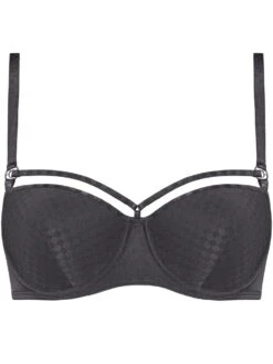 Balconette BH SPACE ODYSSEY STYLE Checkered Steel B Bis C Von Marlies Dekkers -MAISON LEJABY Verkäufe bh grau kariert 19550 space odyssey marlies dekkers