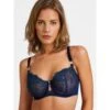 BH VELVET MEMORIES Halbschale Von Aubade -MAISON LEJABY Verkäufe bh halbschale blau rbf14 velvet memories aubade 8