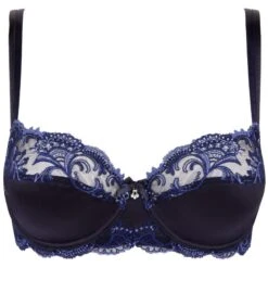 Seiden BH SPLENDEUR SOIE Von Lise Charmel -MAISON LEJABY Verkäufe bh halbschale seide acc3080d dunkelblau 5276 splendeur soie lise charmel 2