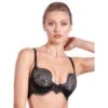BLACK SWAN Spitzen Push Up BH Von Prelude Milano -MAISON LEJABY Verkäufe bh push up pads schwarz ys285 black swan prelude 2