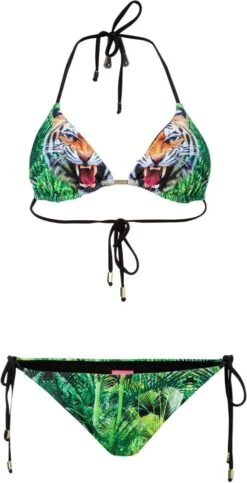 Triangel Bikini JUNGLE TIGER Von Eniqua -MAISON LEJABY Verkäufe bikini jungle tiger eniqua 4 1