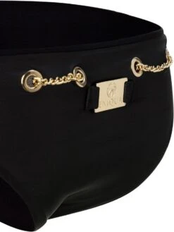 Triangel Bikini LACE UP BOUND BLACK LEATHER Von Eniqua -MAISON LEJABY Verkäufe bikini lace up bound black leather eniqua 4