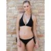 Triangel-Bikini NERO Schwarz-gold Von Chiara Fiorini -MAISON LEJABY Verkäufe bikini schwarz cft526 slip schwarz cfb529 chiara fiorini 2