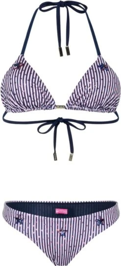 Triangel Bikini STARS ´N STRIPES Von Eniqua 11 Triangel Bikini STARS ´N STRIPES Von Eniqua -MAISON LEJABY Verkäufe bikini stars n stripes eniqua 4 1