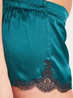 100% Seide Shorts TOI MON AMOUR Uni Farben Von Aubade -MAISON LEJABY Verkäufe boxer short gr n seide toi mon amour qs61 emeraude aubade 3 2 2