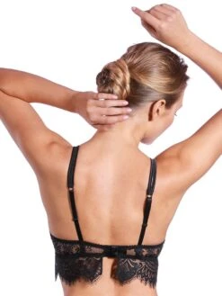 Bralette BLACK SWAN Spitze Von Prelude Milano -MAISON LEJABY Verkäufe bralette buegel schwarz ys284 black swan prelude 2