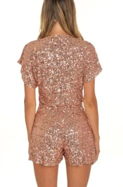 Jumpsuit PAILLETTES Von Pin-Up Stars 15 Jumpsuit PAILLETTES Von Pin-Up Stars -MAISON LEJABY Verkäufe einteiler pb035tu rosa pailletten pin up stars 3 5
