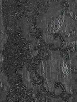 String PLATINUM FASHION Aus Tüll Von Ambra -MAISON LEJABY Verkäufe farbmuster schwarz ambra platinum 1 2 1