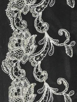 Brasiliana Slip PLATINUM FASHION Aus Tüll Von Ambra -MAISON LEJABY Verkäufe farbmuster schwarz creme ambra platinum 1 2