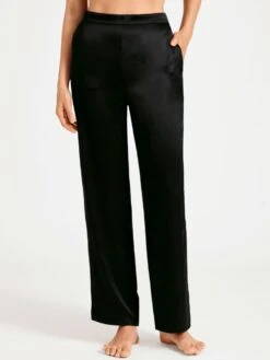 100% Seide Hose TOI MON AMOUR Klassische Farben Von Aubade -MAISON LEJABY Verkäufe hose schwarz seide toi mon amour qs60 noir aubade 1 6 1 1