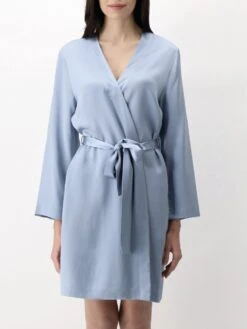 100% Seide Morgenmantel CLASSICO Von Luna Di Seta -MAISON LEJABY Verkäufe kimono kurz seide vlst08009 arctic luna di seta 2 1 1 1 1 1