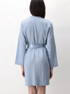 100% Seide Morgenmantel CLASSICO Von Luna Di Seta -MAISON LEJABY Verkäufe kimono kurz seide vlst08009 arctic luna di seta 3 1 1 1 1 1