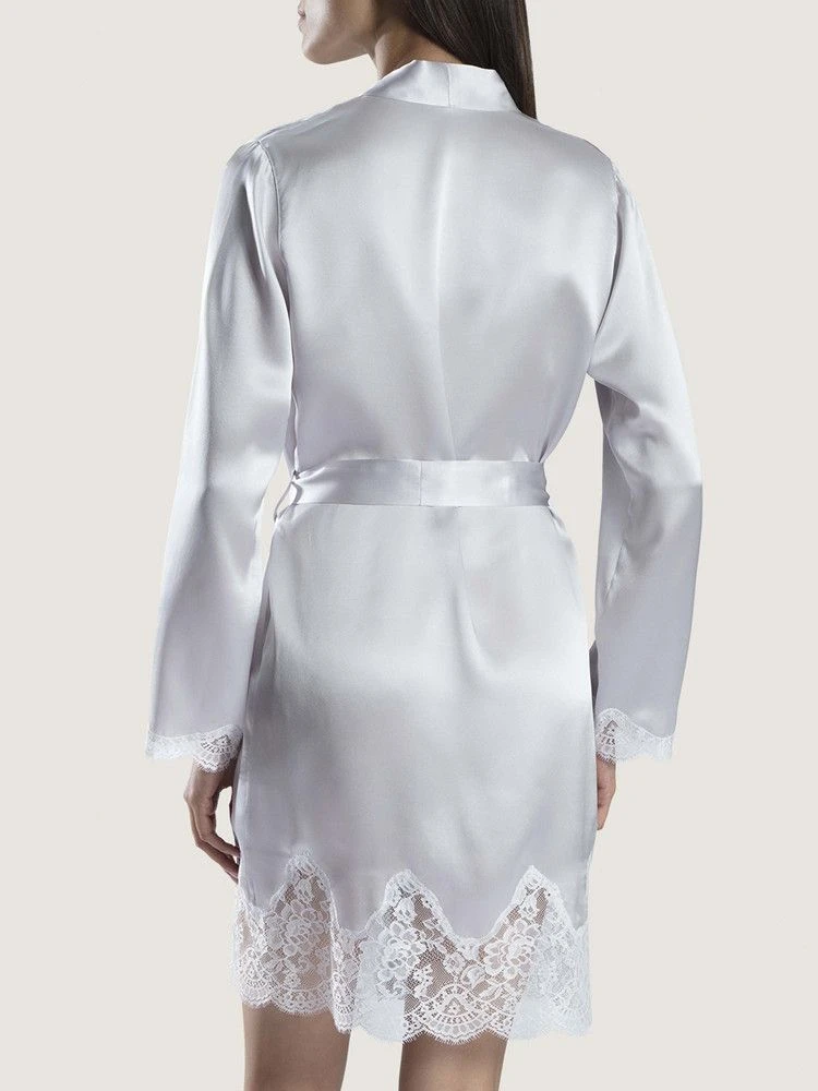 100% Seide Kimono SOIE D´AMOUR Exquisit Aubade 7 100% Seide Kimono SOIE D´AMOUR Exquisit Aubade – Bild 5