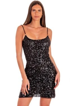 MAISON LEJABY Verkäufe 11 MAISON LEJABY Verkäufe -MAISON LEJABY Verkäufe kleid pb038a schwarz pailletten pin up stars 1