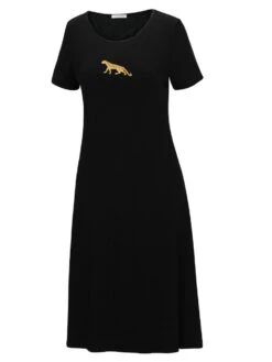 Viscose Strandkleid PANTHER Von Fürstenberg -MAISON LEJABY Verkäufe kleid schwarz 93230459 fuerstenberg 1 1