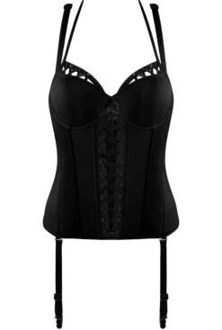 Balconette Korsett ANGEL OF HARLEM Schwarz Von Marlies Dekkers -MAISON LEJABY Verkäufe korsett schwarz 19804 angel of harlem marlies dekkers