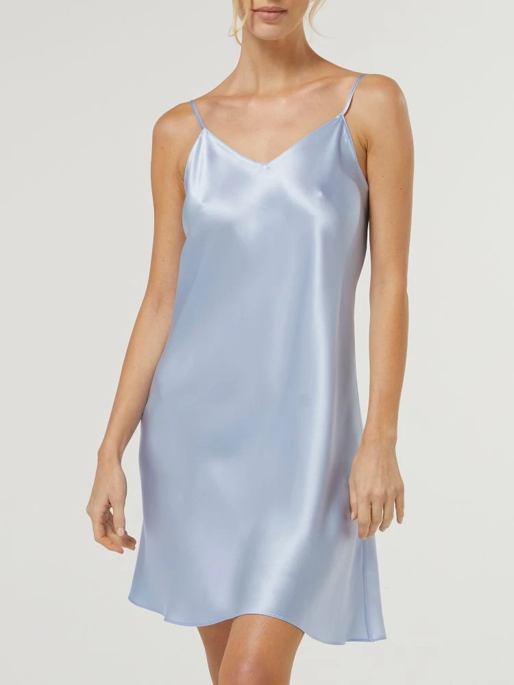 100% Seide Nachthemd CAROLINE Elegant Von Vivis 9 100% Seide Nachthemd CAROLINE Elegant Von Vivis – Bild 7