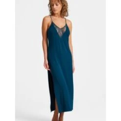 Langes Negligé LAZY DAYS Aus Modal-Seidenmix Von Aubade