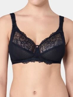 Spitze Soft Cup BH Bügellos PEONY FLORALE N By Triumph -MAISON LEJABY Verkäufe peony florale bh 10181237 schwarz triumph 2 2