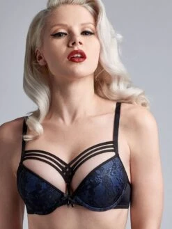 Push-Up BH DAME DE PARIS STYLE Bijou Blue Von Marlies Dekkers -MAISON LEJABY Verkäufe push up bh bijou blau 19531 dame de paris marlies dekkers 2