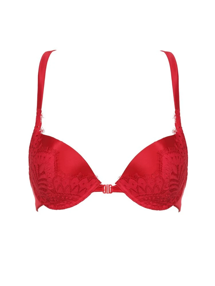 Push Up BH Mit Spitzenrücken BLACK SWAN Von Prelude Milano 6 Push Up BH Mit Spitzenrücken BLACK SWAN Von Prelude Milano – Bild 4