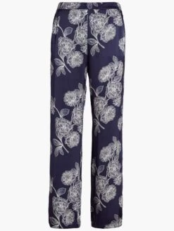 100% Seide Hose TOI MON AMOUR Von Aubade -MAISON LEJABY Verkäufe pyjamahose toi mon amour qs60 nachtblau aubade