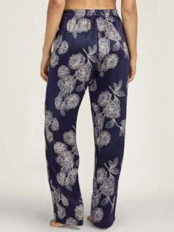100% Seide Hose TOI MON AMOUR Von Aubade -MAISON LEJABY Verkäufe pyjamahose toi mon amour qs60 nachtblau aubade 3