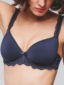 Spacer Schalen-BH GABY Von Maison Lejaby -MAISON LEJABY Verkäufe schalen bh nachtblau 13830 gaby maison lejaby