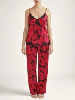 100% Seide Hose TOI MON AMOUR Von Aubade -MAISON LEJABY Verkäufe seide hose qs60 1 opera rot schwarz 4 toi moi amour aubade 3