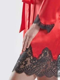 100% Seide Kimono SOIE D´AMOUR Exquisit Aubade 30 100% Seide Kimono SOIE D´AMOUR Exquisit Aubade -MAISON LEJABY Verkäufe seide morgenmantel ms65 5 rouge passion soie d amour aubade 1 1