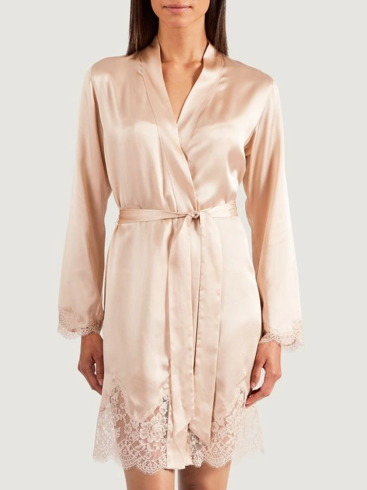 100% Seide Kimono SOIE D´AMOUR Exquisit Aubade 11 100% Seide Kimono SOIE D´AMOUR Exquisit Aubade – Bild 9