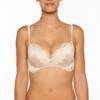 Seide Push-Up BH ADRIANA Von Millesia -MAISON LEJABY Verkäufe seide push up bh adriana m1332 goldsand millesia lingerie 2