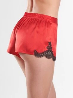 100% Seide Shorts TOI MON AMOUR Viele Farben Von Aubade -MAISON LEJABY Verkäufe seide shorts ms61 3 rouge passion soie d amour aubade 2 4