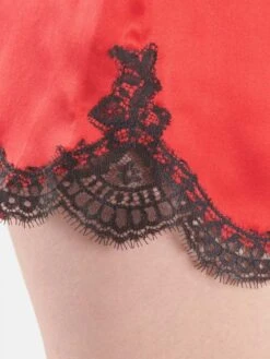 100% Seide Shorts TOI MON AMOUR Uni Farben Von Aubade -MAISON LEJABY Verkäufe seide shorts ms61 5 rouge passion soie d amour aubade 2 3 1