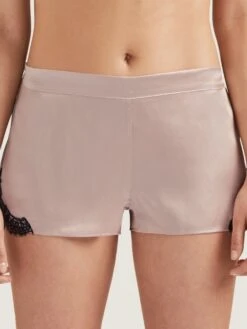 100% Seide Shorts TOI MON AMOUR Uni Farben Von Aubade -MAISON LEJABY Verkäufe seide shorts qs61 sonate altrosa schwarz 2 toi moi amour aubade 2 1 2 1