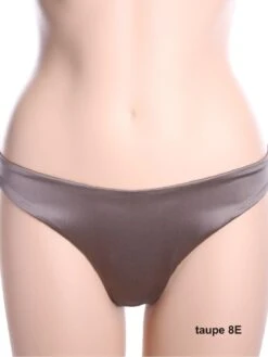 Seta Superior Stretchseide String PRODE Einfarbig Cotton Club -MAISON LEJABY Verkäufe seide string prode taupe cotton club 1 1 1 1 1 1 1 1