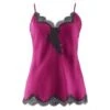 100% Seide Top SOIE D´AMOUR Fein Von Aubade -MAISON LEJABY Verkäufe seide top ms38 fuchsia schwarz 1 soie d amour aubade 1 1 1
