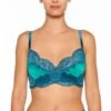 Seide Triangel BH ADRIANA Von Millesia 1 Seide Triangel BH ADRIANA Von Millesia -MAISON LEJABY Verkäufe seide triangel bh adriana m1325 tuerkis blau millesia lingerie 2