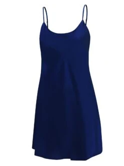 Unterkleid 100% Seide KLASSIK SATIN Von Eva B. Bitzer -MAISON LEJABY Verkäufe seide unterkleid 27318278 blau bitzer