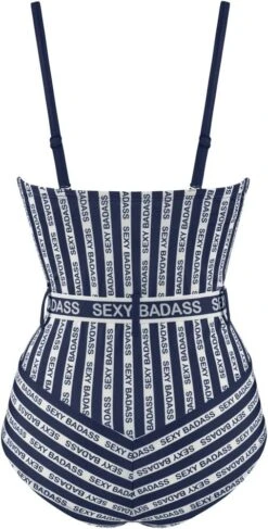 Badeanzug SEXY BADASS Blau-weiss Von Marlies Dekkers 10 Badeanzug SEXY BADASS Blau-weiss Von Marlies Dekkers -MAISON LEJABY Verkäufe sexy badass badeanzug blau weiss 35024 b 2 marlies dekkers 2