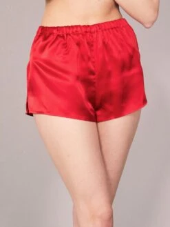 100% Seide SHORTS Von Eva B. Bitzer KLASSIK SATIN -MAISON LEJABY Verkäufe shorts seide satin 27318245 rubin eva bitzer 2 1 1 1