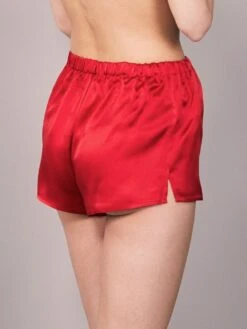 100% Seide SHORTS Von Eva B. Bitzer KLASSIK SATIN -MAISON LEJABY Verkäufe shorts seide satin 27318245 rubin eva bitzer 3 1 1