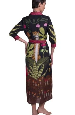 Strandkleid JUNGLE ATTITUDE Von Pin-Up Stars -MAISON LEJABY Verkäufe strandkleid jungle attitude schwarz pa111a pin up stars 5