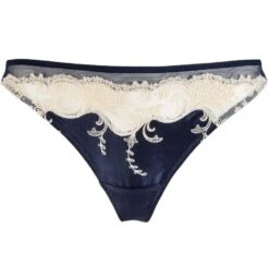 Seiden String SPLENDEUR SOIE Von Lise Charmel -MAISON LEJABY Verkäufe string seide acc0080 marine 5197 splendeur soie lise charmel 2